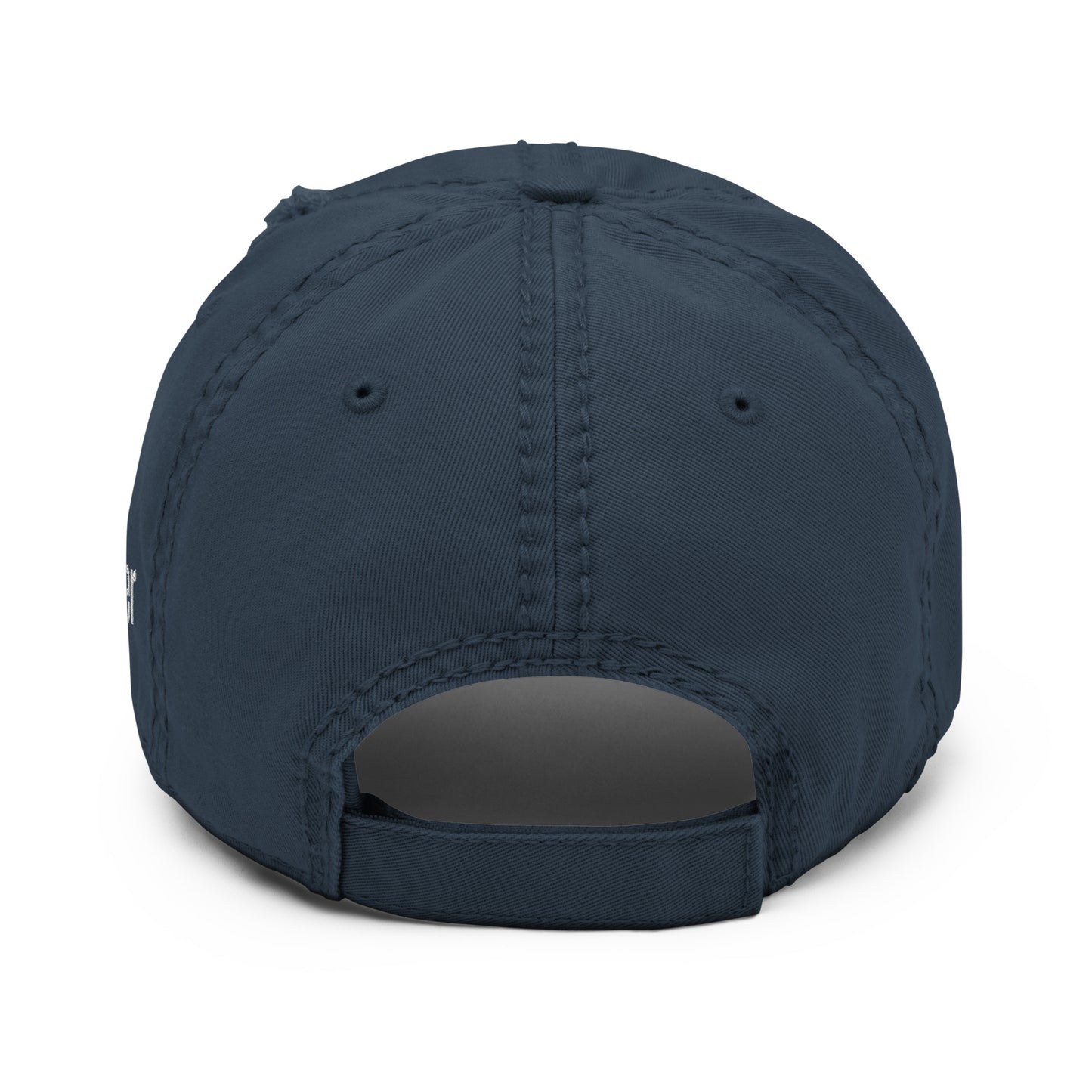 No Excuses Distressed Dad Hat