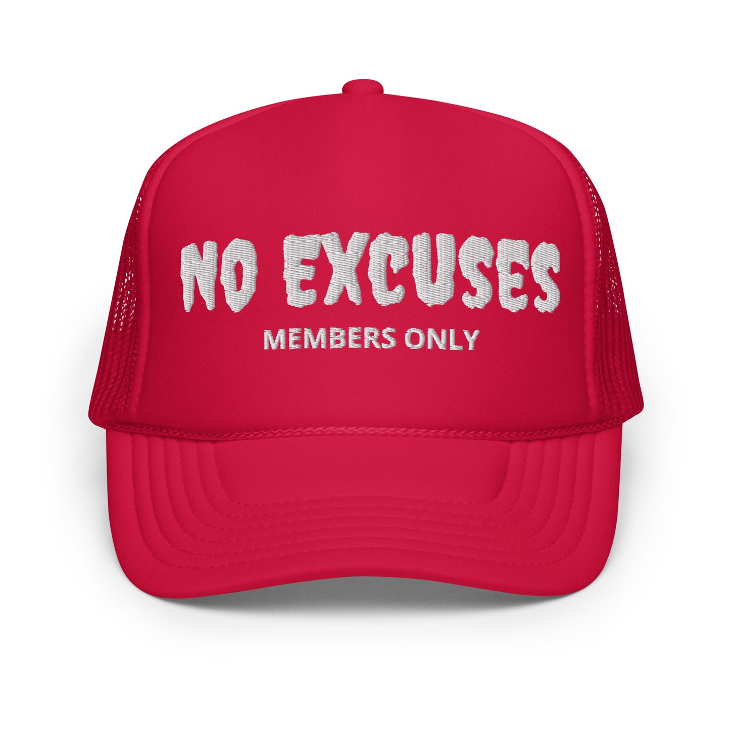 No Excuses Trucker hat