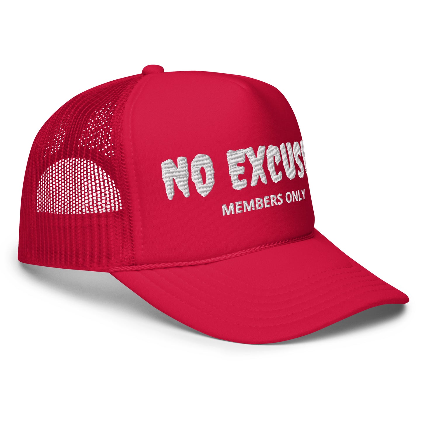 No Excuses Trucker hat