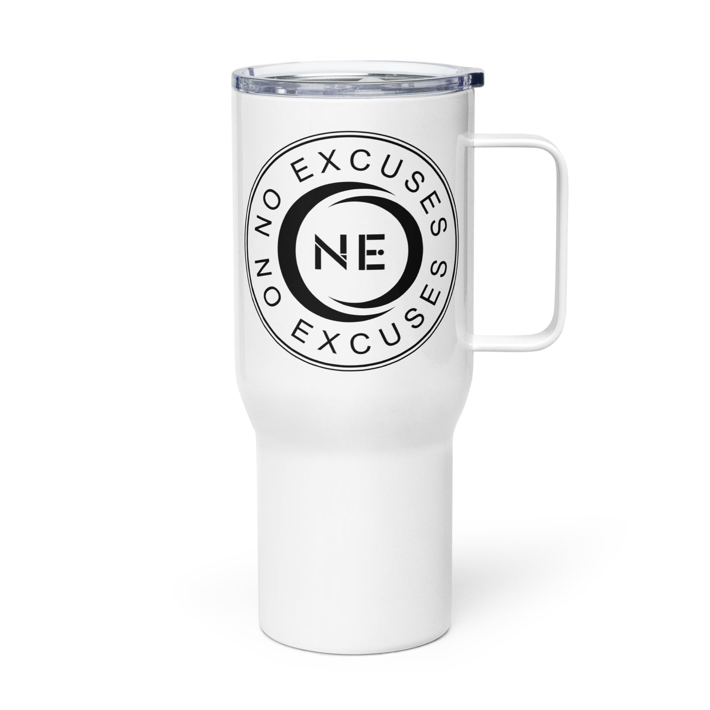 No Excuses Travel mug